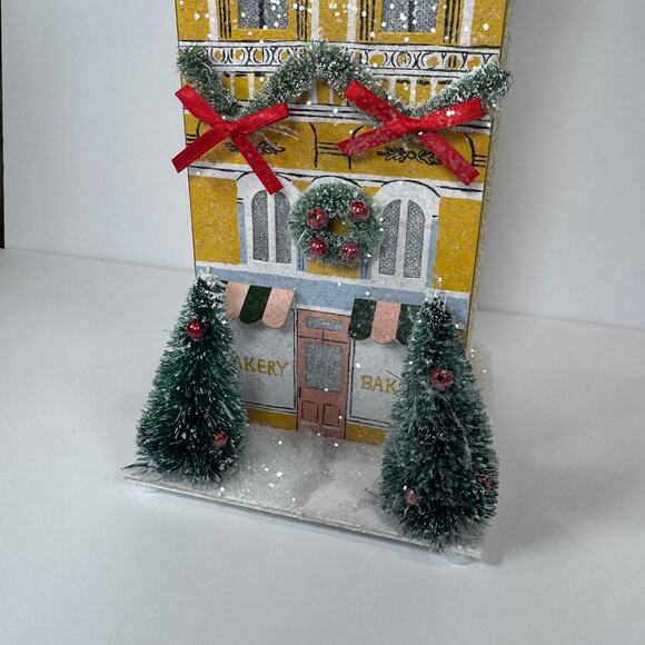 NIB Anthropologie George & Viv Light Up Bakery Row Village Emily Taylor - Picture 3 of 10